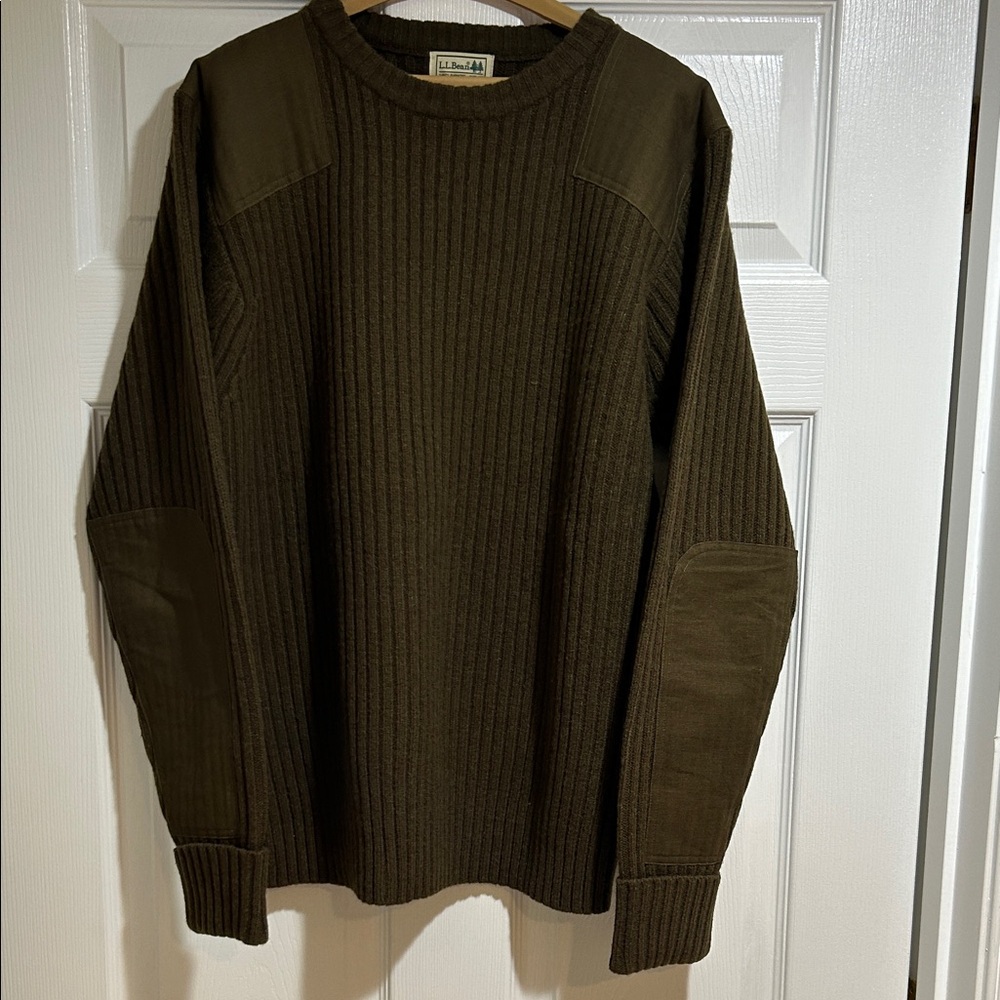L.L. Bean Retro Military Merino Sweater